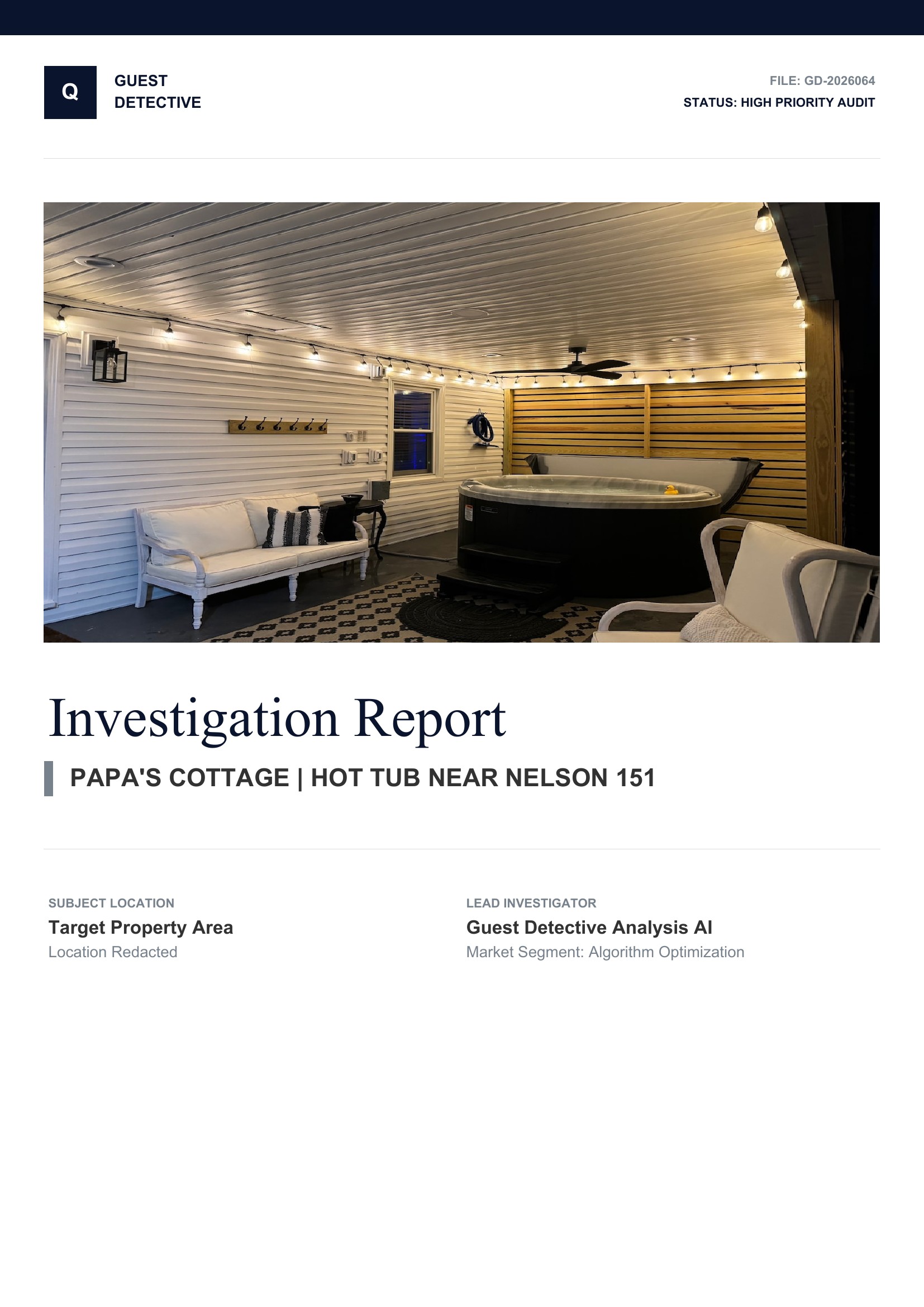 Report Cover